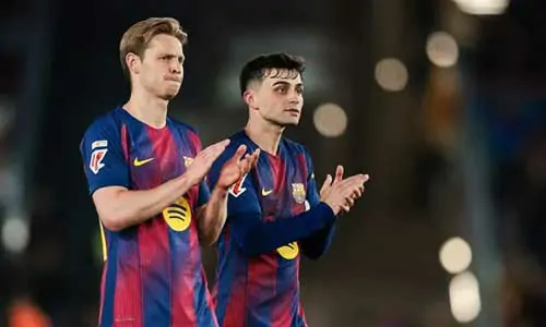 هكذا علق فرينكي دي يونغ بعد خروج برشلونة من دوري أبطال أوروبا "لم يحالفنا الحظ"